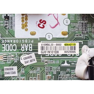 MAIN PARA TV LG / NUMERO DE PARTE EBU63642115 / EAX66851604(1.2) / 82570305 / PANEL HC430DUN-SLVX1-214X / MODELO 43LH5700-UD.AWMWLJM